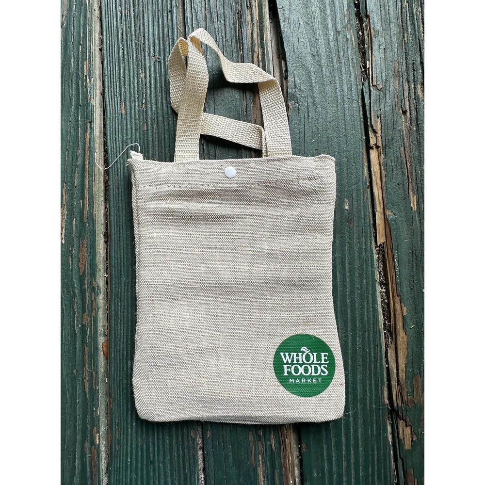 Whole foods Mini Small Shopping Bag Wholefoods‎ Carry Shop Tote E